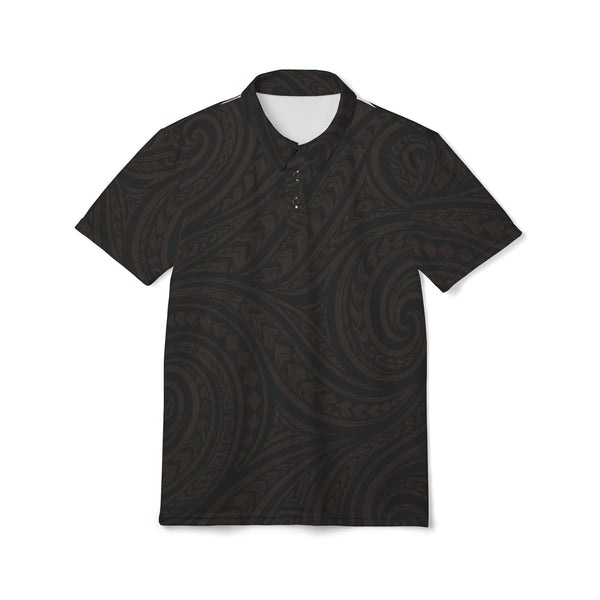 Noir Wave Men's Premium Polo