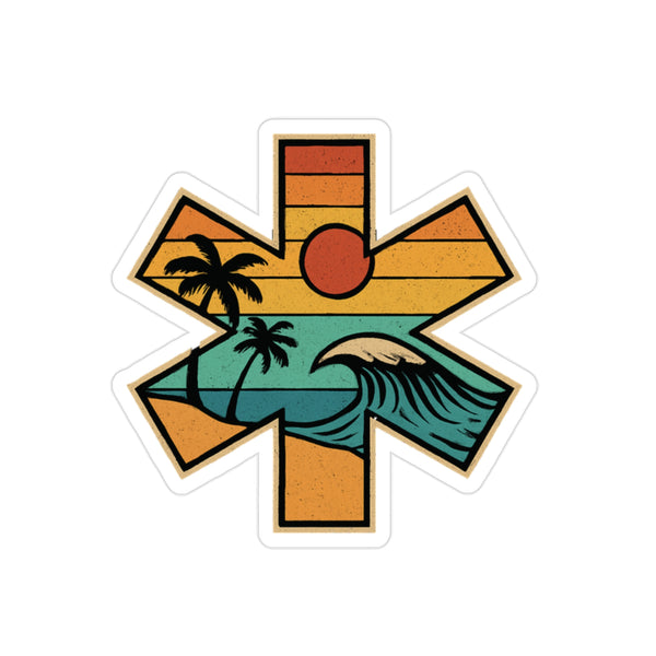 Island Horizon Star Sticker