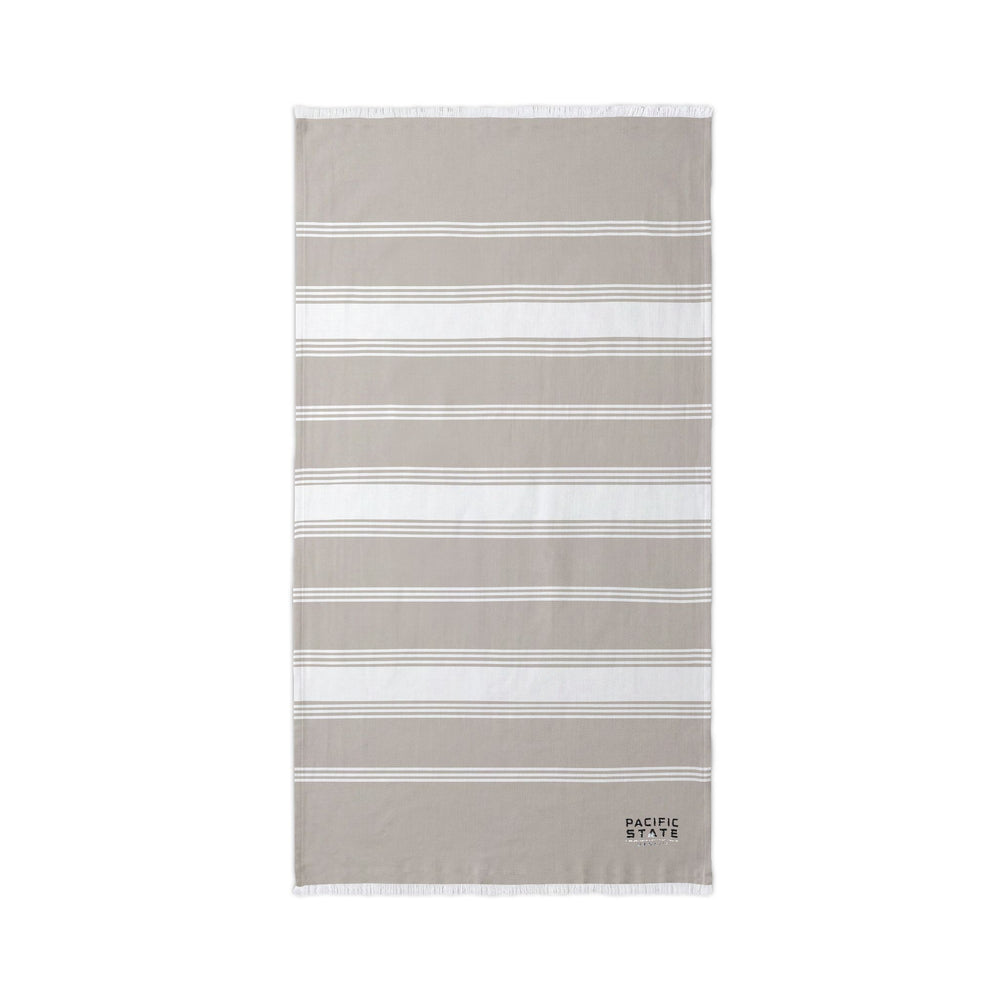 Shoreline Stripe Beach Throw