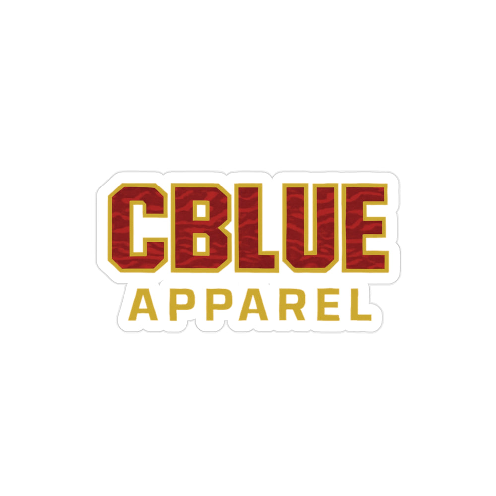 CBLUE Apparel Logo Sticker