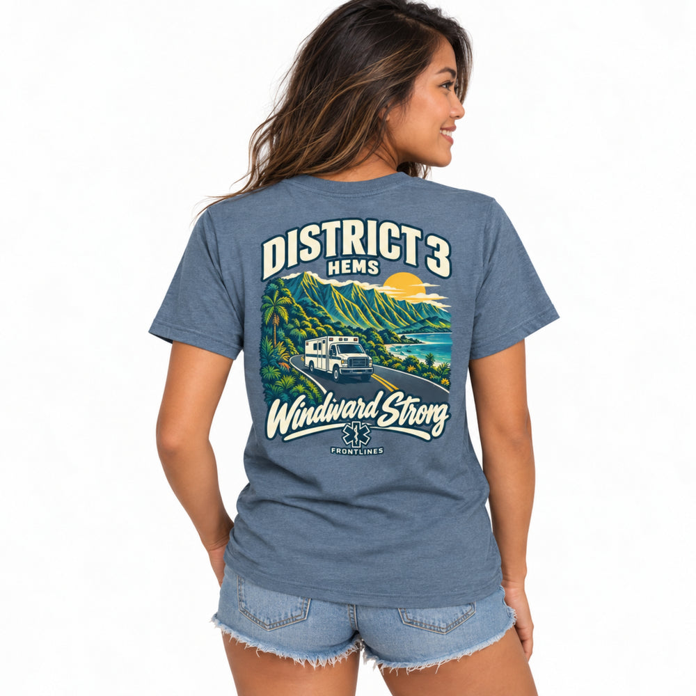 District 3 Windward Strong Tee
