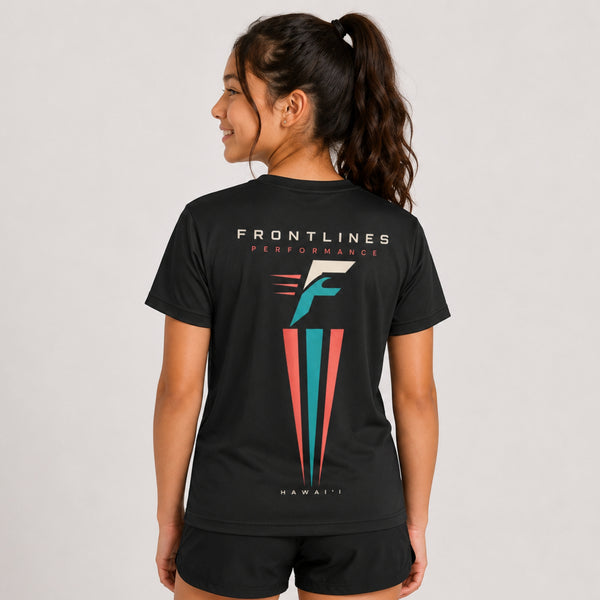 Frontlines Girls Performance Athletic Tee