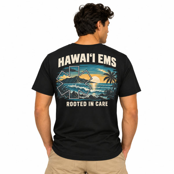 Hawaiʻi EMS Island Roots Heavyweight Tee