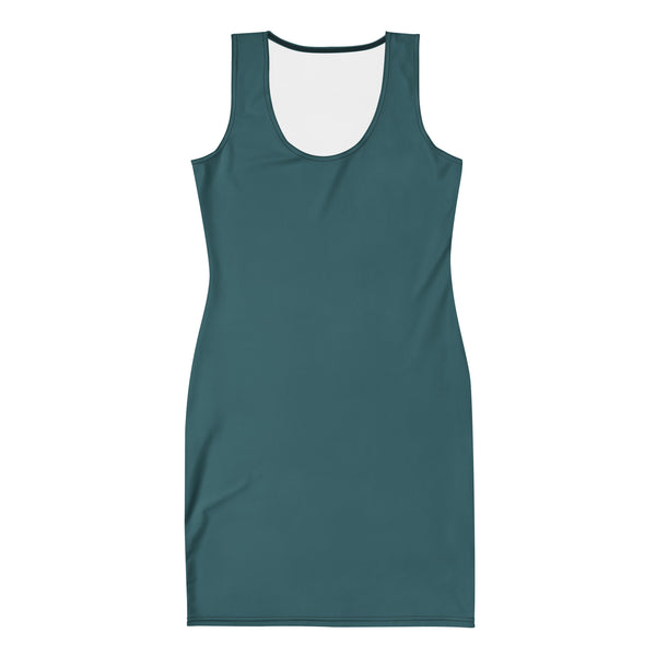 After Hours Bodycon Dress - Deep Teal