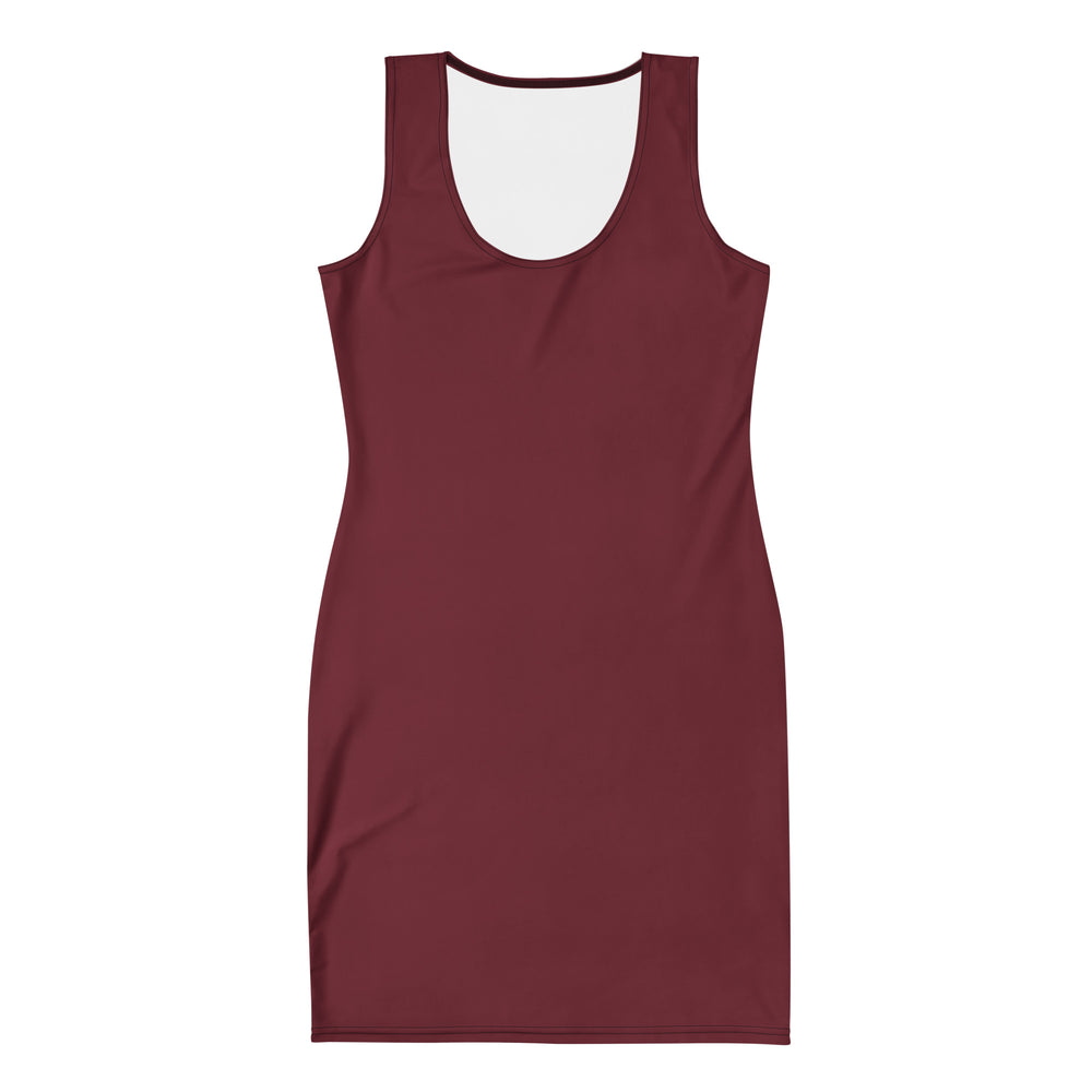After Hours Bodycon Dress - Cabernet Red