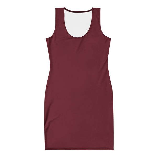 After Hours Bodycon Dress - Cabernet Red