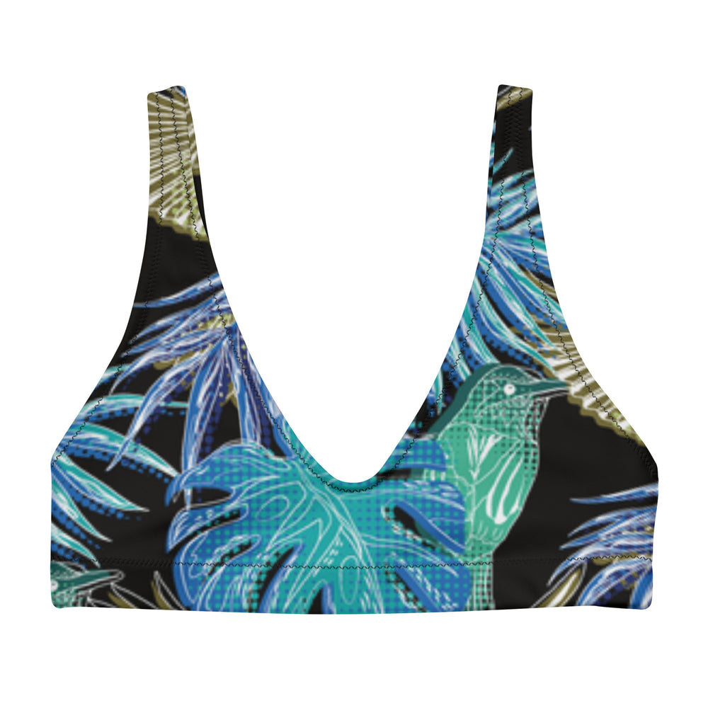 Lani Leaf Padded Bikini Top