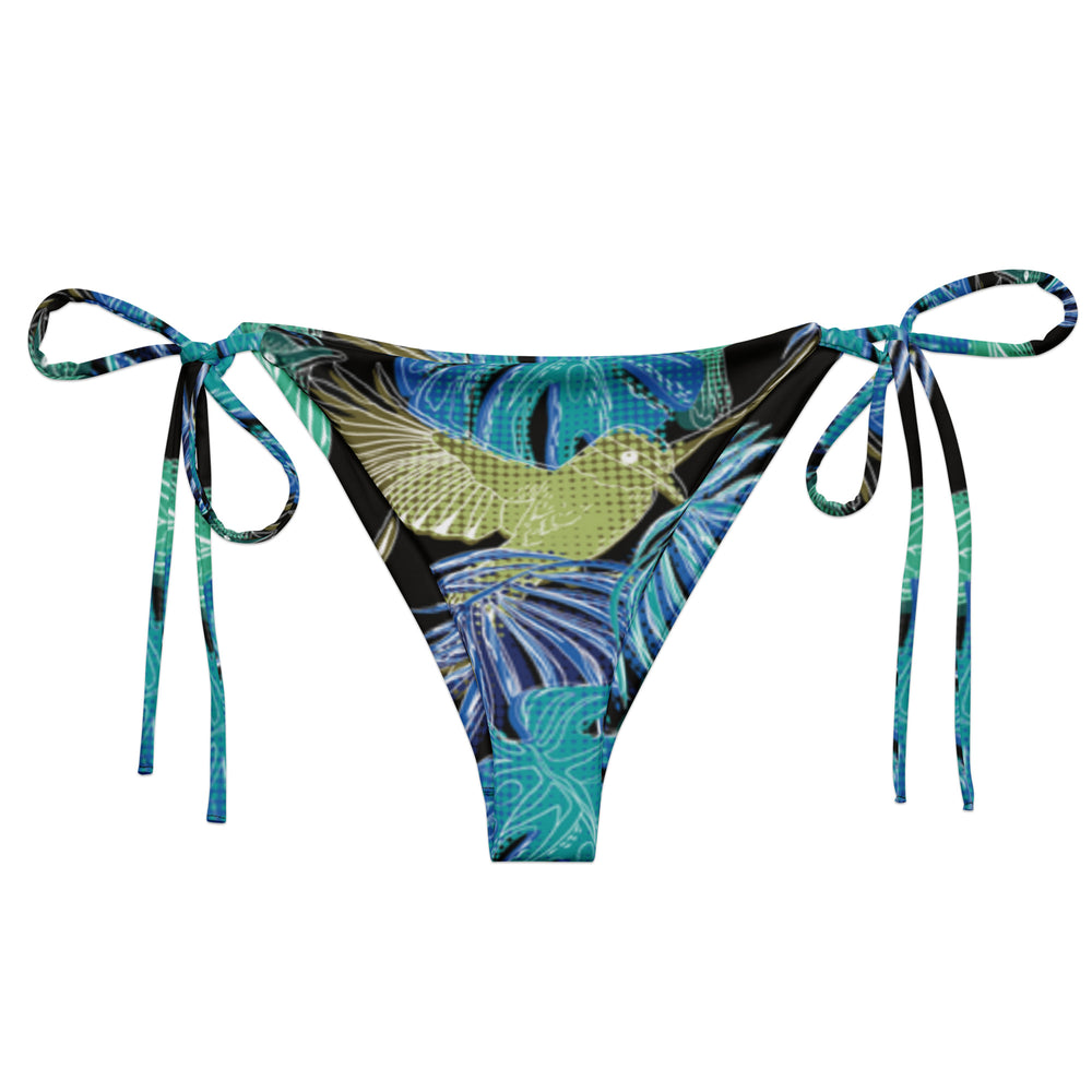 Lani leaf String Bikini Bottom