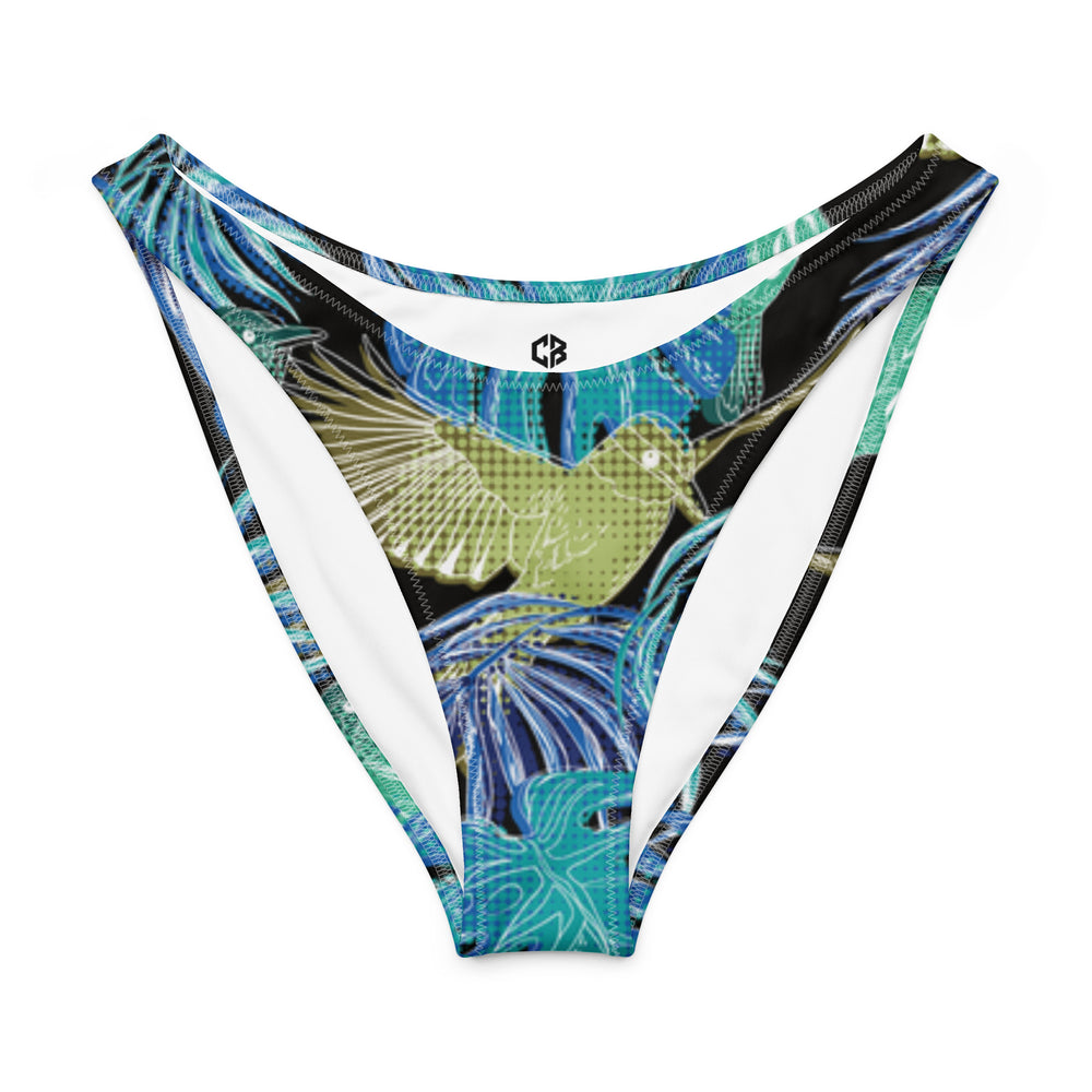 Lani Leaf V-Cut Bikini Bottom