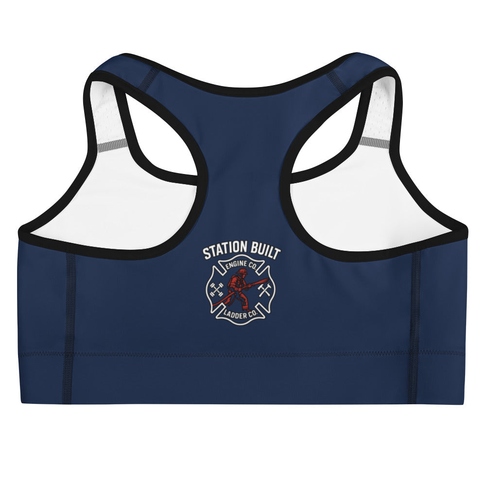 Women’s Station Built Sports Bra — Fire Rescue Performance | Engine & Ladder Co. Training Gear