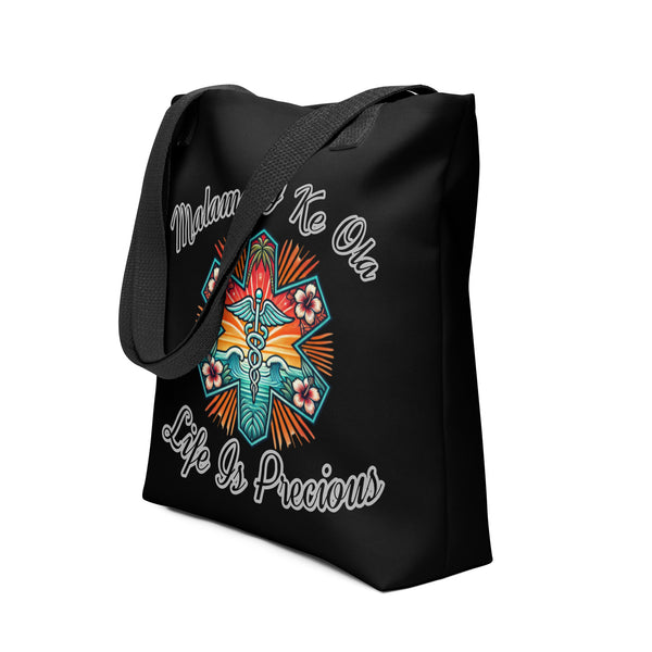 MĀLAMA I KE OLA TOTE BAG