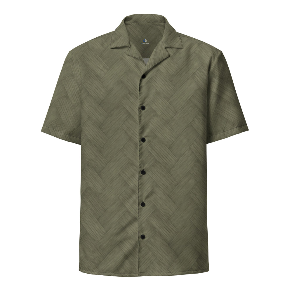 Hui woven Aloha Shirt - Olive Shade