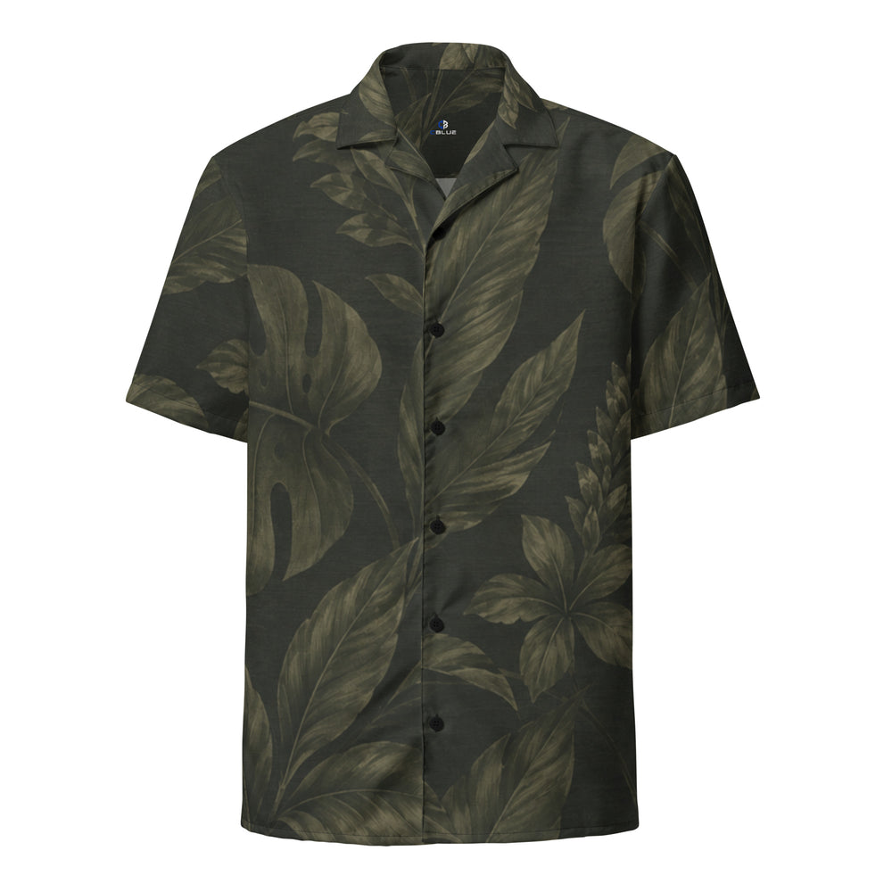 Midnight Lanai Button Shirt - Midnight Olive