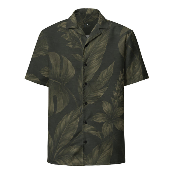 Midnight Lanai Button Shirt - Midnight Olive