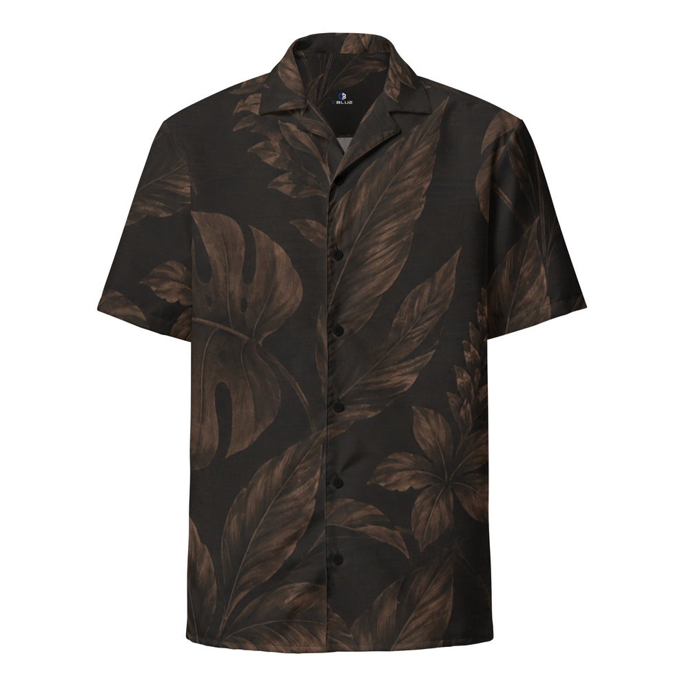 Midnight Lanai Button Shirt - Volcanic Espresso