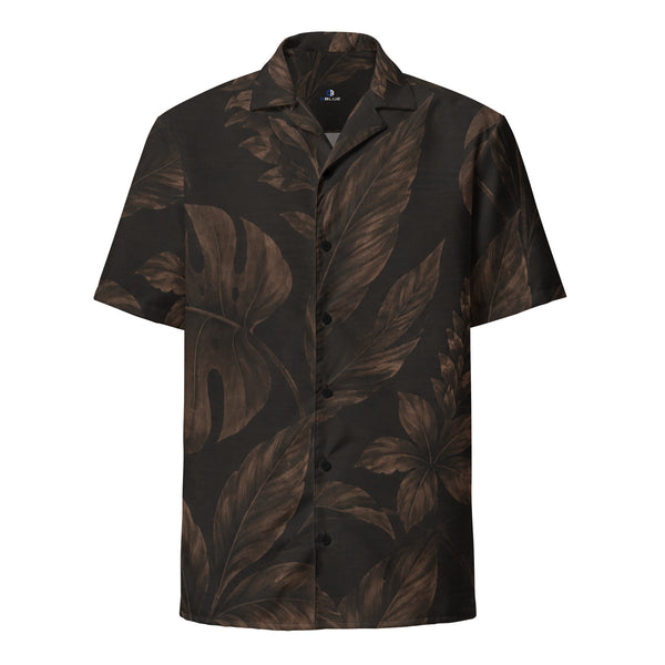 Midnight Lanai Button Shirt - Volcanic Espresso