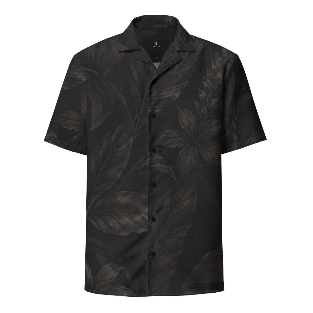 Midnight Lanai Button Shirt - Moonlit Charcoal