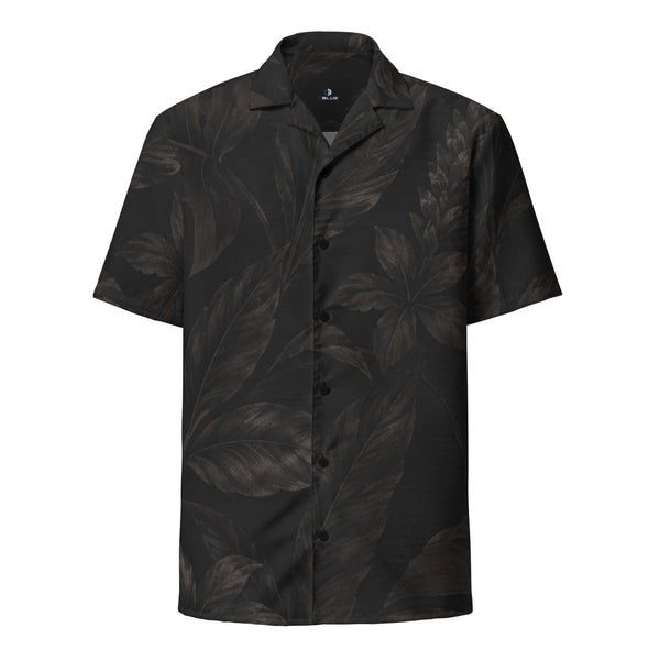 Midnight Lanai Button Shirt - Moonlit Charcoal