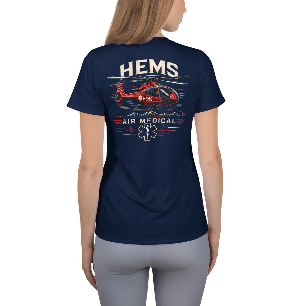 HEMS Air Medical Women's Athletic Tee