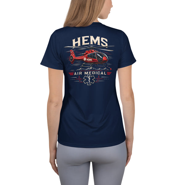 HEMS Air Medical Women's Athletic Tee