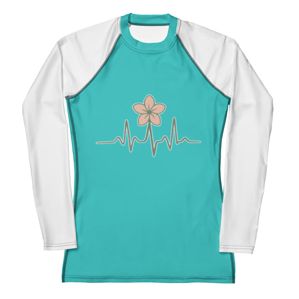 Aloha Pulse Women’s Rash Guard – Built to Ride the Wave and the Call