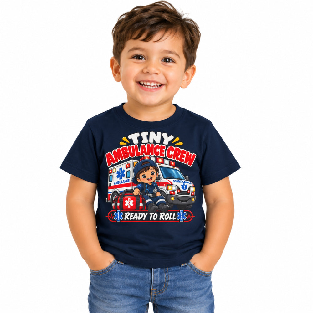 Tiny Ambulance Crew Toddler Tee