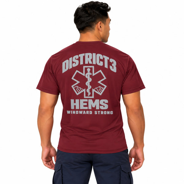 District 3 Windward Strong Performance Tee