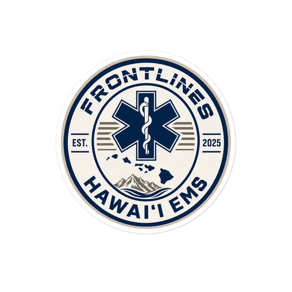 Frontlines Star of Life Sticker