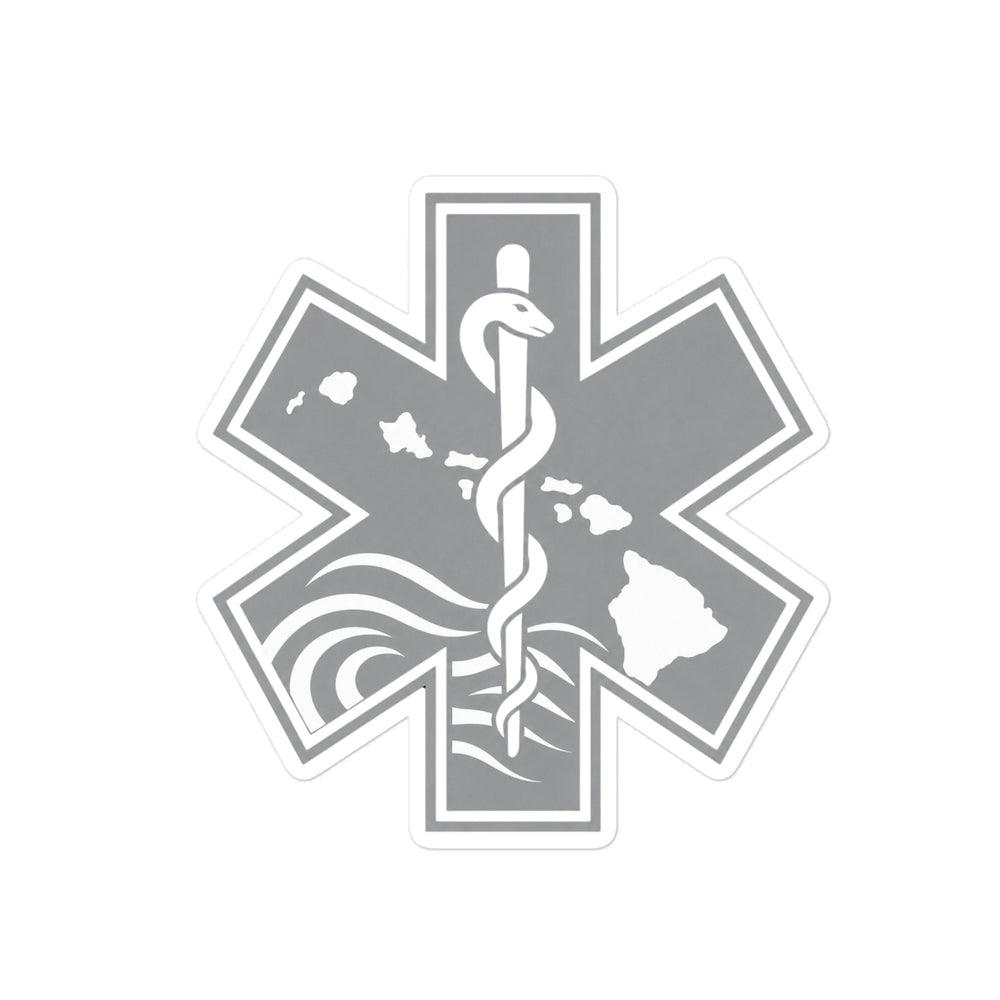 Hawaii EMS Premium Die-Cut Sticker