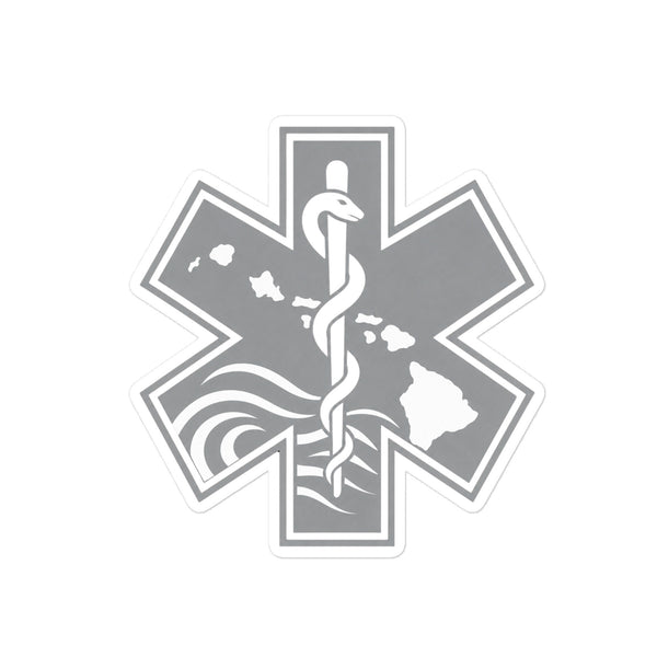 Hawaii EMS Premium Die-Cut Sticker