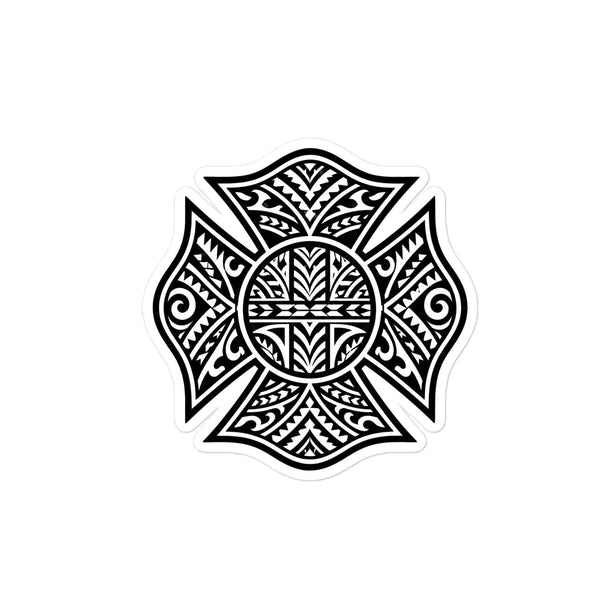 Tribal Fire Die-Cut Sticker