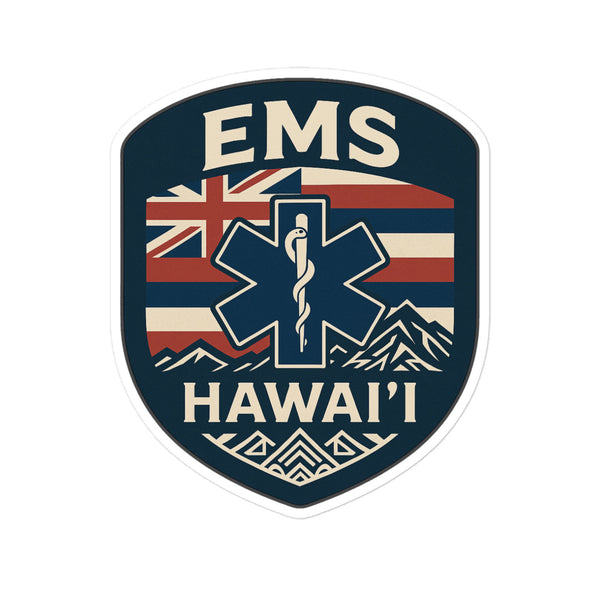Hawaiʻi EMS Mark Sticker