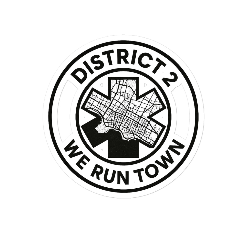 HEMS District 2 - Town Sticker