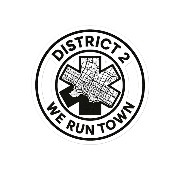 HEMS District 2 - Town Sticker