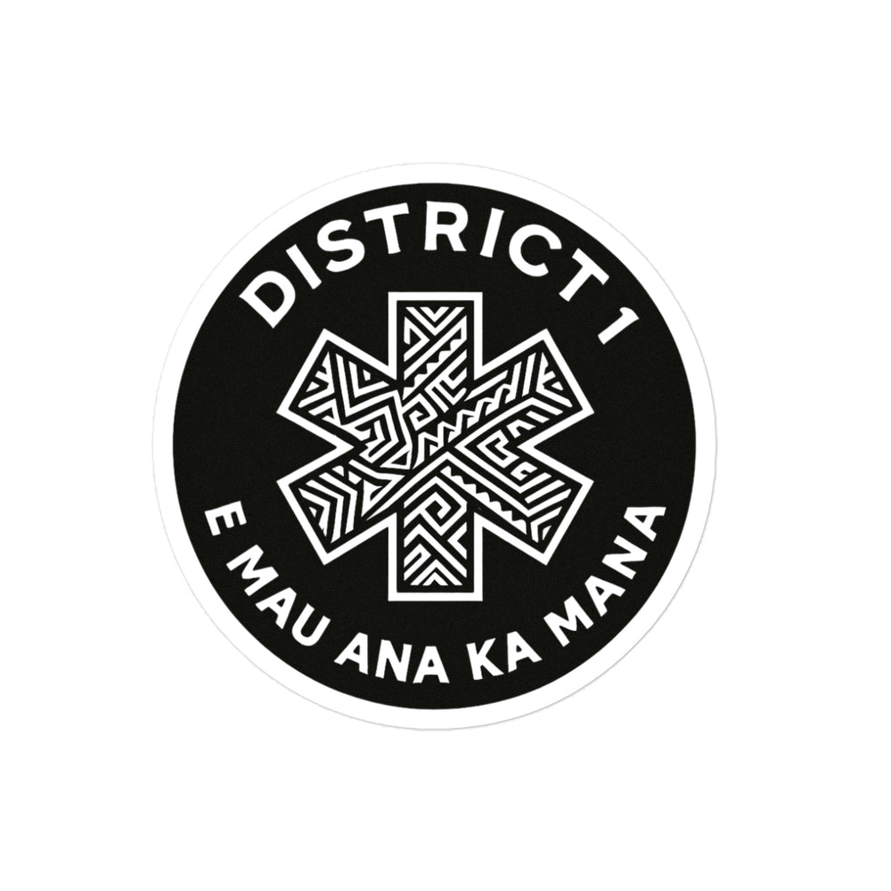 HEMS District 1 - West Side Sticker