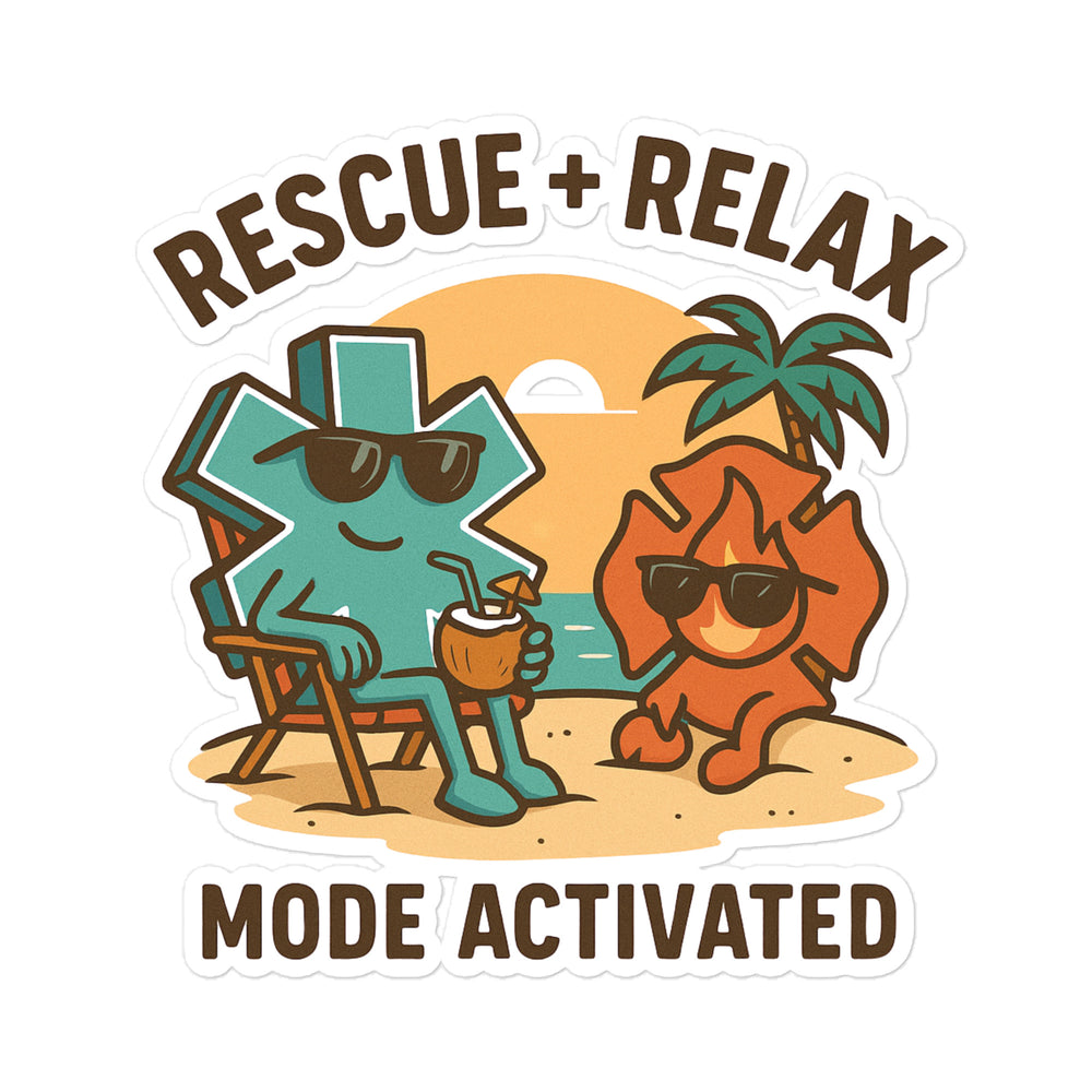 Relax Mode Activated Sticker