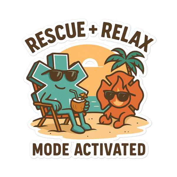 Relax Mode Activated Sticker