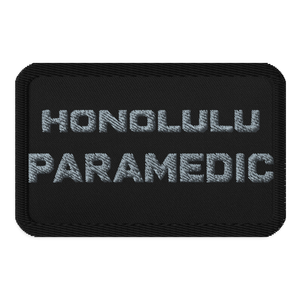 Honolulu Paramedic Embroidered Patch