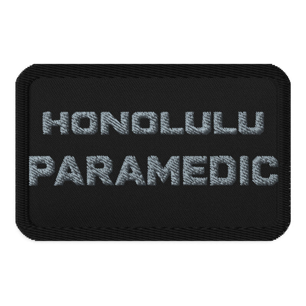 Honolulu Paramedic Embroidered Patch