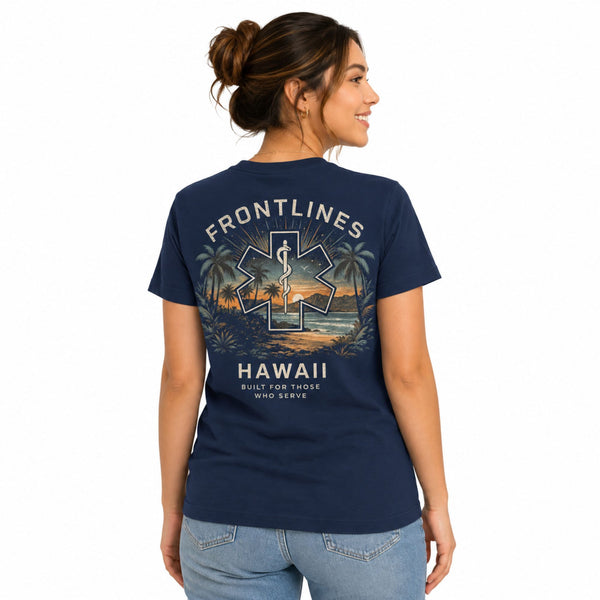 Hawaii EMS Frontlines Women’s Tee