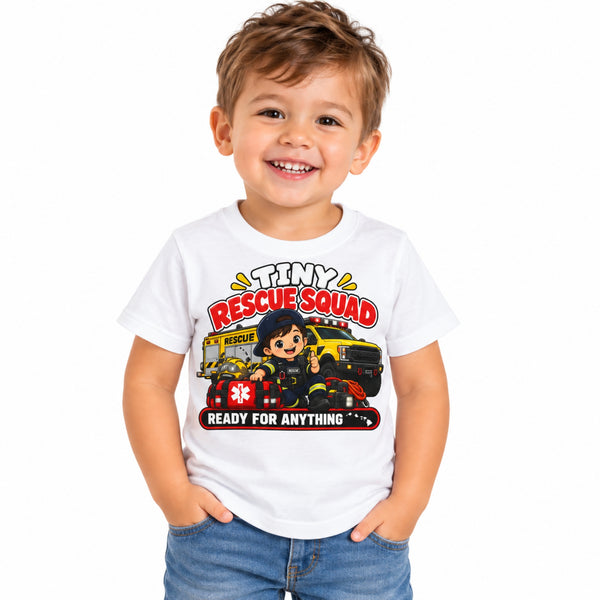 Tiny Rescue Squad Toddler Tee