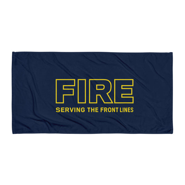 FIRE – Serving the Front Lines Towel