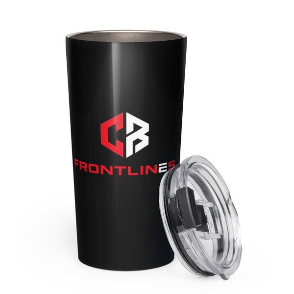 Frontlines Logo Steel Tumbler