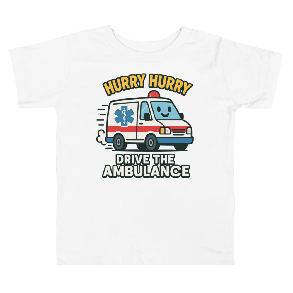 Drive the Ambulance – Toddler EMS Tee