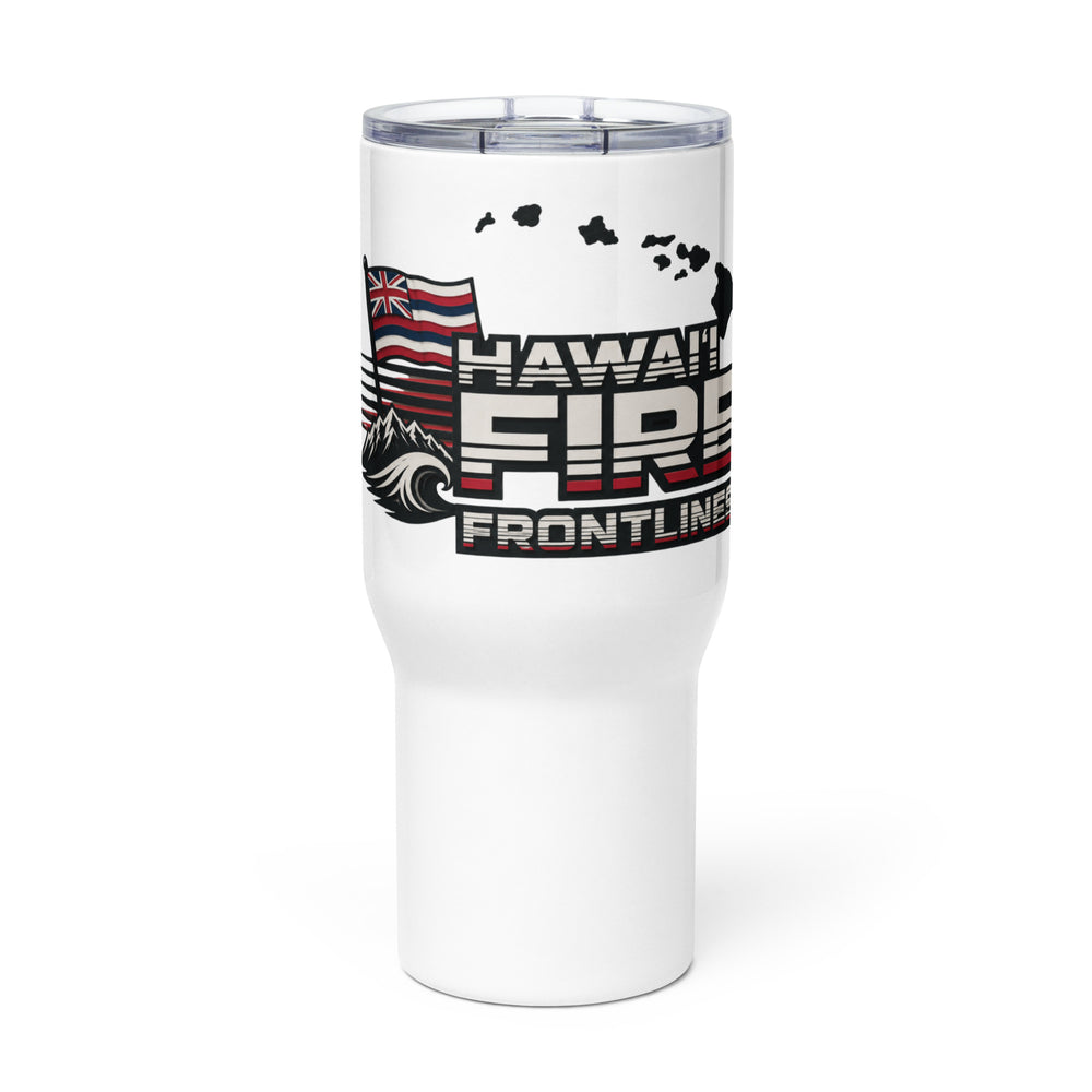 Hawaii Fire Frontlines Travel Mug