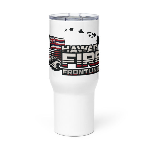 Hawaii Fire Frontlines Travel Mug