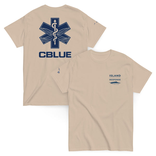 Island Response Tee – CBLUE Mark