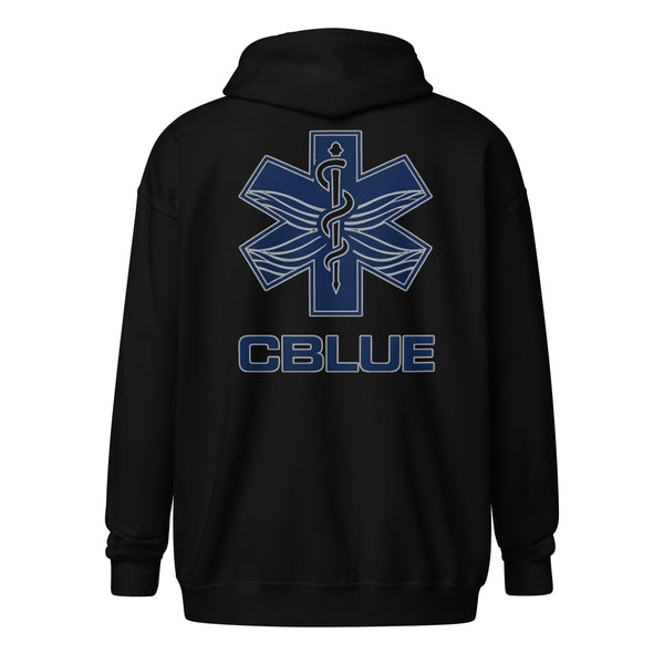 CBLUE Mark Zip-Hoodie