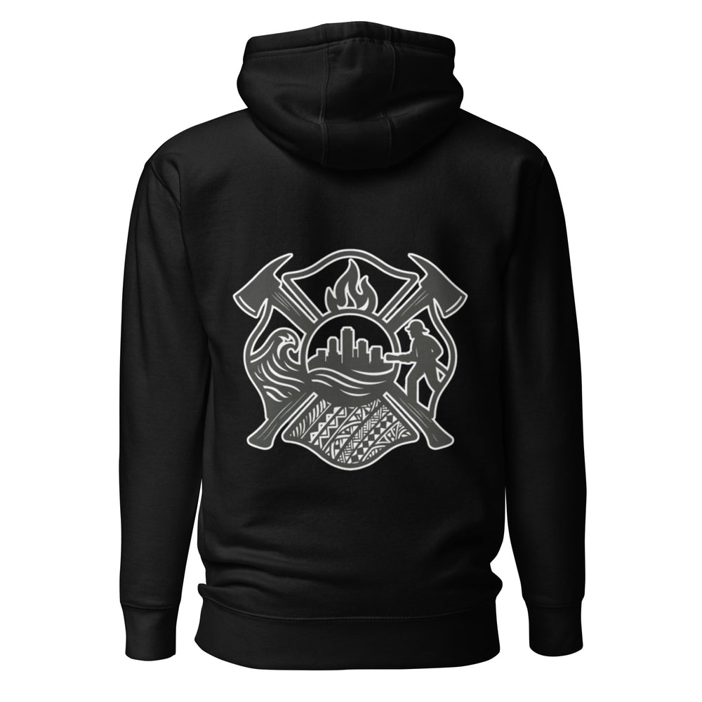 Tribal Fire Maltese Hoodie – CBlue Edition