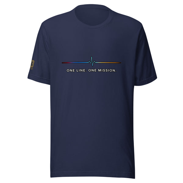 UNITY – One Line. One Mission. Men's Tee